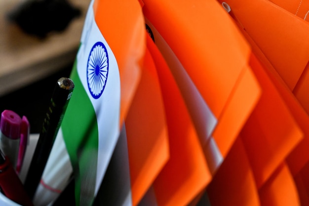 Photo tiranga national flag of india