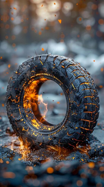 Photo tire design