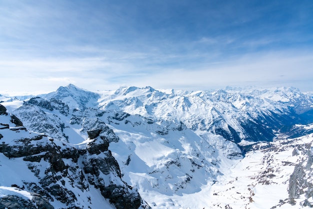 Titlis mountain in summer