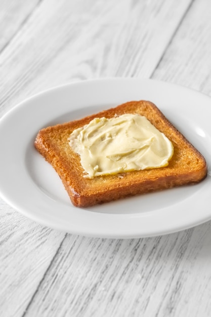 Toast with butter