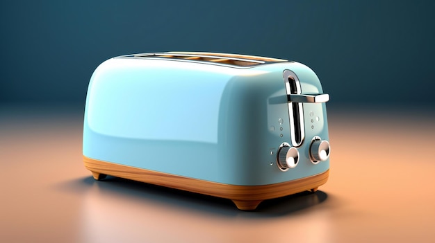 a toaster on a table a toaster on a table