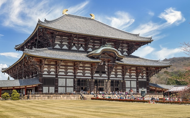 todai ji great eastern temple wooden temple world heritage site landmark of nara japan