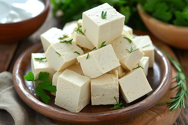 Tofu soya cheese