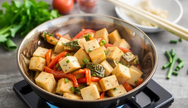 Tofu Stir Fry photo with hd quality