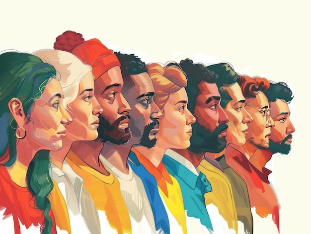 Together We Rise Diversity Equality and Inclusion Art