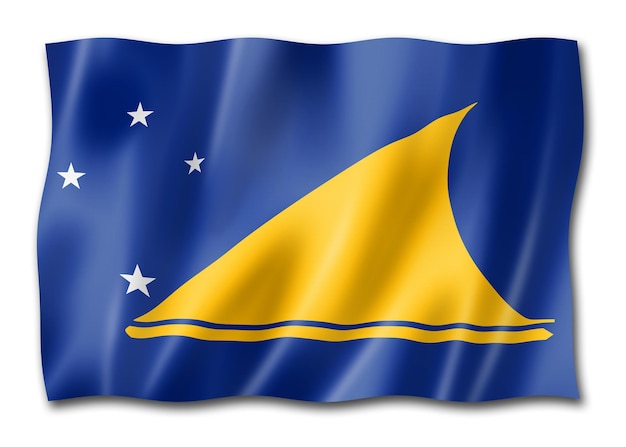 Tokelau Territory flag New Zealand