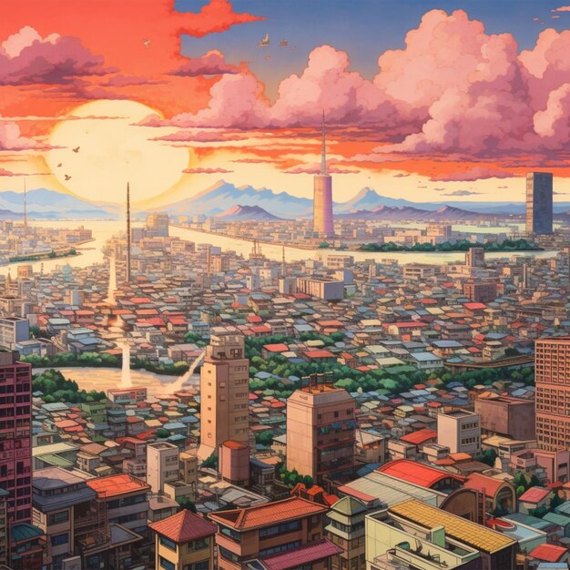 Tokyo city landscapes