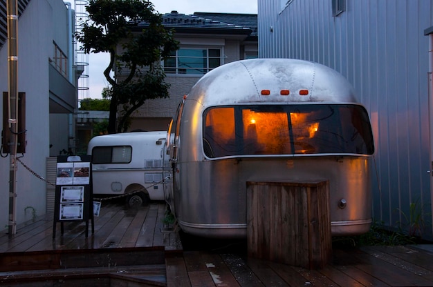 Tokyo Harajuku on the road camper shop