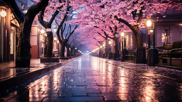 Tokyo Night Blossom