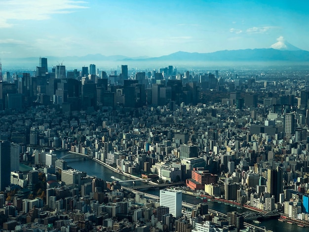 Tokyo skyline Tokyo Japan