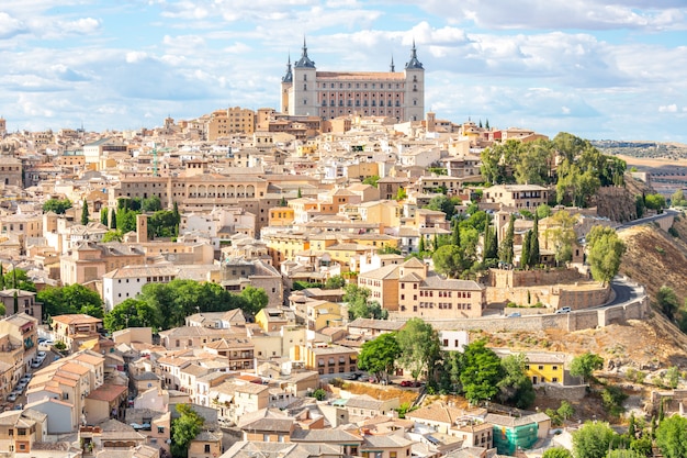 Toledo cityscape Spain