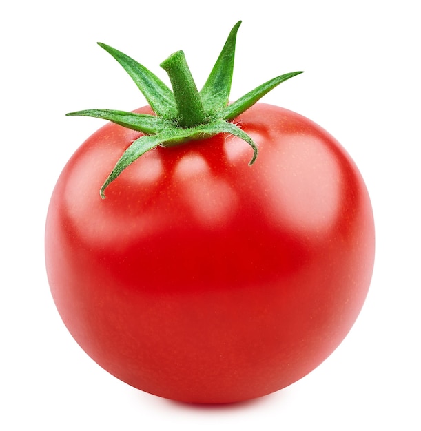 Tomato isolated on white background