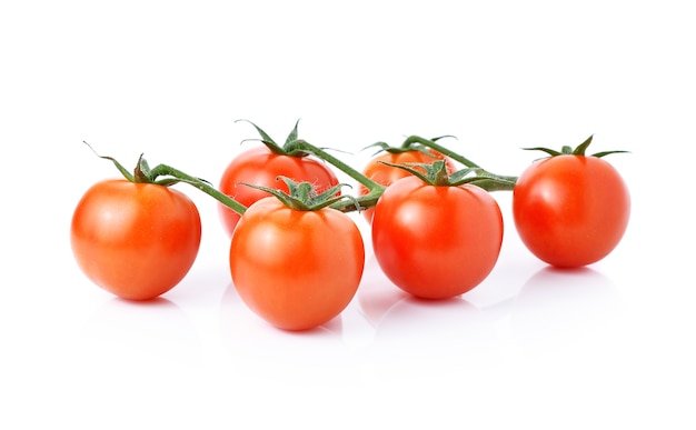 Tomato isolated on white background