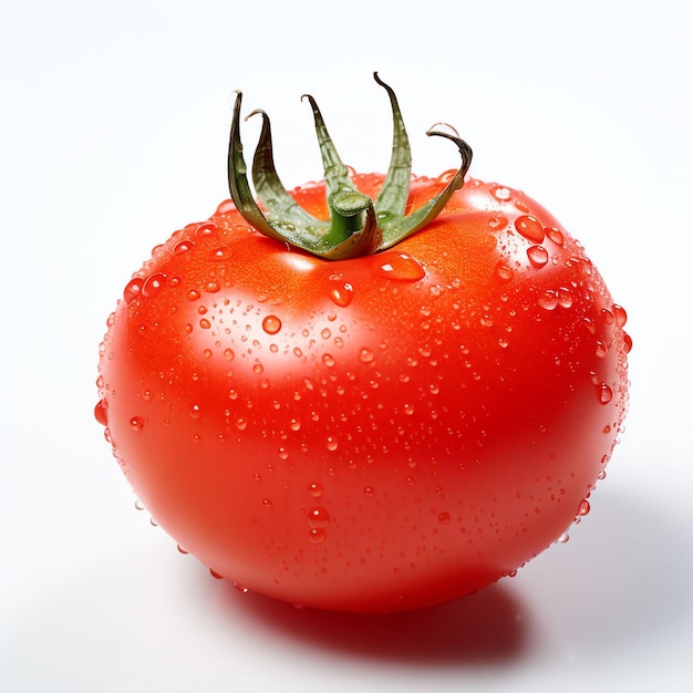 tomato product photography white background