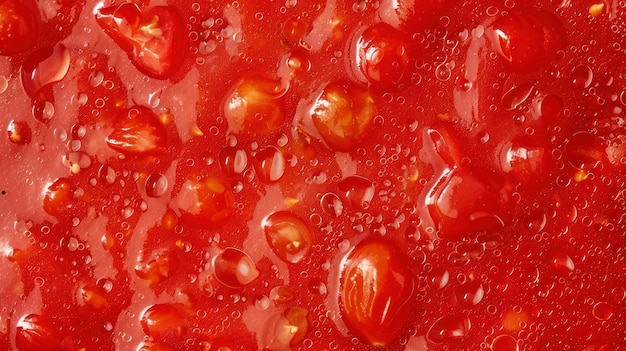 Photo tomato sauce texture background