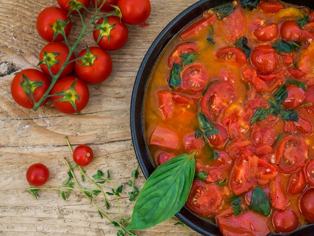 Tomato souce for pasta