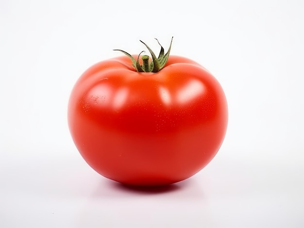 Tomato vegetables isolated on white