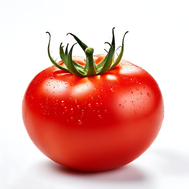 A Tomatoes isolated on white background