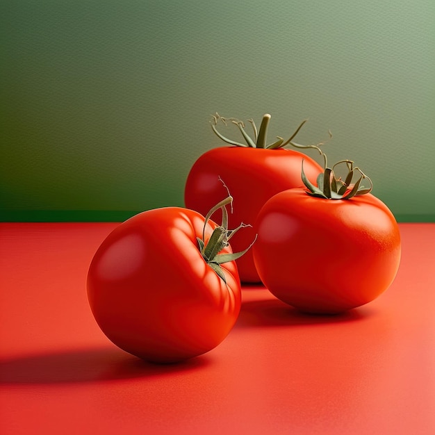 Tomatoes in their Purest Form A Clean Simple Image for Your Banner