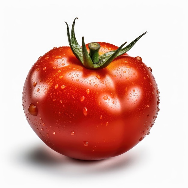 Tomatoes Vegetable isolated on white background