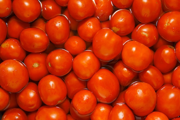 Tomatoes in water