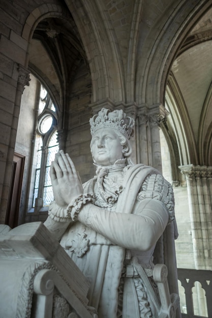 Tomb of King Louis XVI in Basilica of SaintDenis