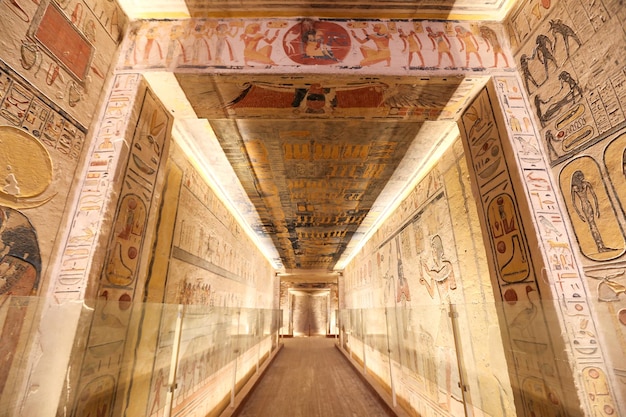 Tomb in Valley of the Kings Luxor Egypt