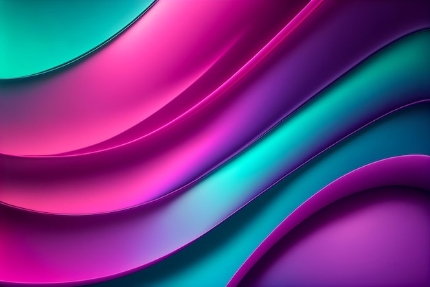 Toned pink purple blue teal shiny surface background illustration