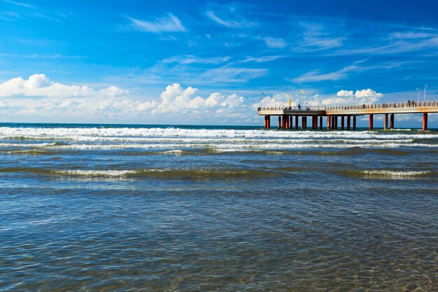 Tonfano pier view