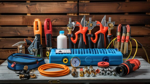 Photo tools and equipment for hvac and refrigeration work