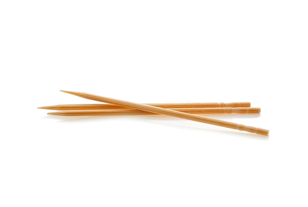 Toothpick isolated on white