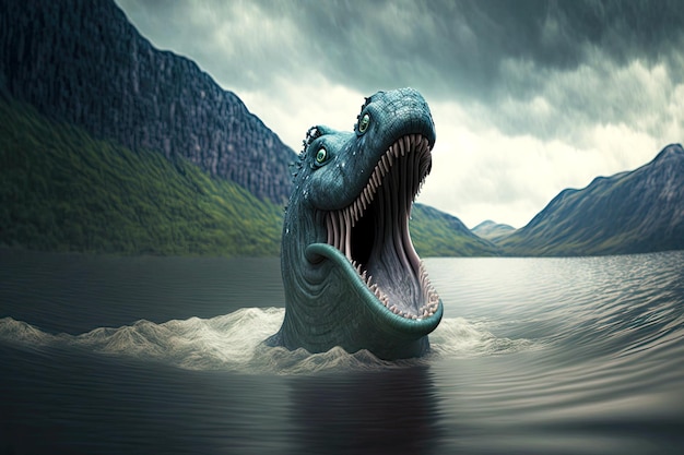 Toothy ancient reptile legend of Loch Ness monster