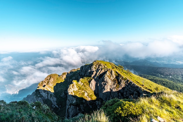 Top of the Peñas de Aya mountain