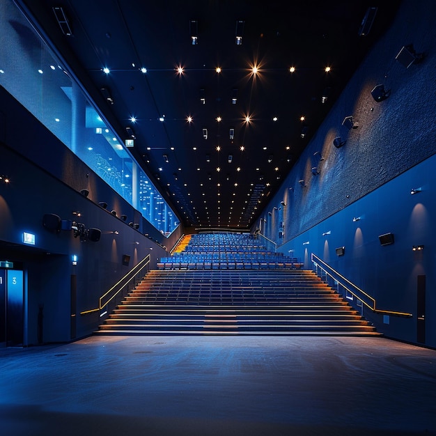 Top Stairs Leading Up Image for Film Festival Promotion