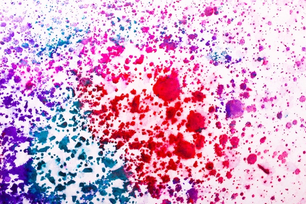 Top view abstract colorful paint background texture