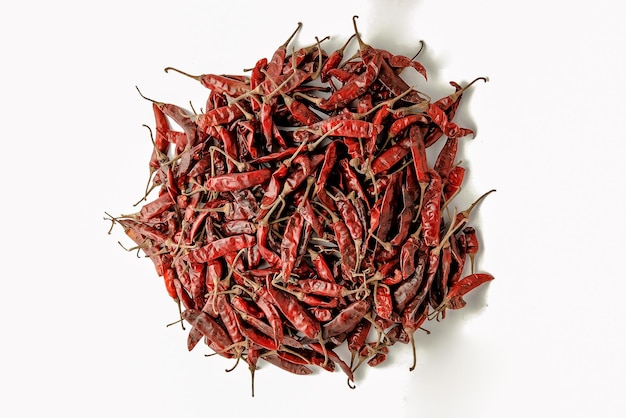 Top view of colorful spices