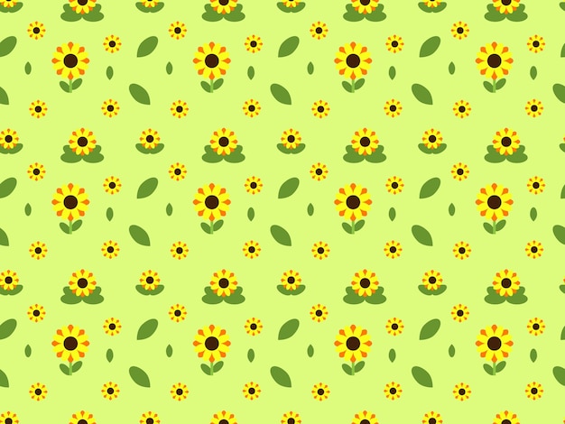 top view floral pattern