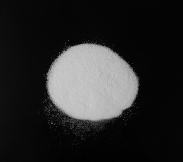 Top View on Heap of Baking Soda