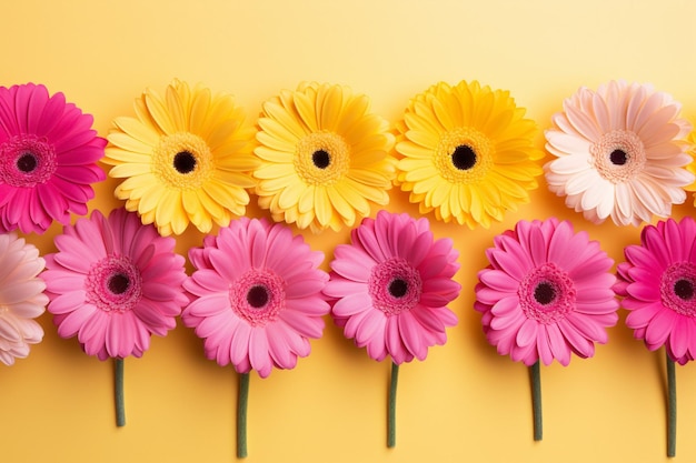 Top view of a helianthus angustifolius sunflower isolated