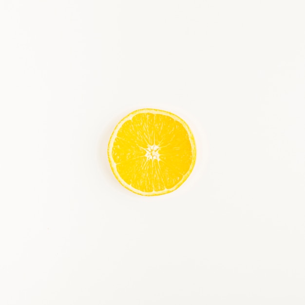 Top view lemon