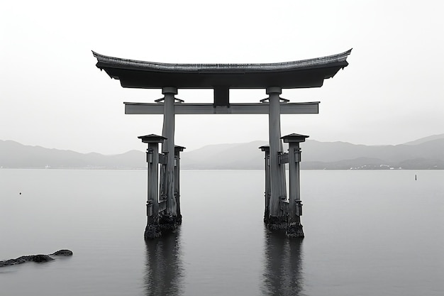 Torii gate in Haedong Yonggungsa Temple Busan South Korea