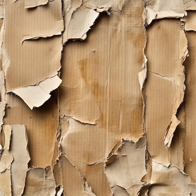 Torn Cardboard Paper Texture Torn Paper Texture Background