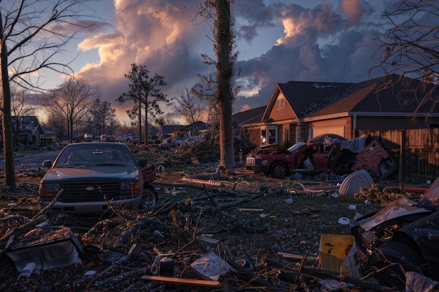 Photo tornado damage in north little rock arkansas on march 31st