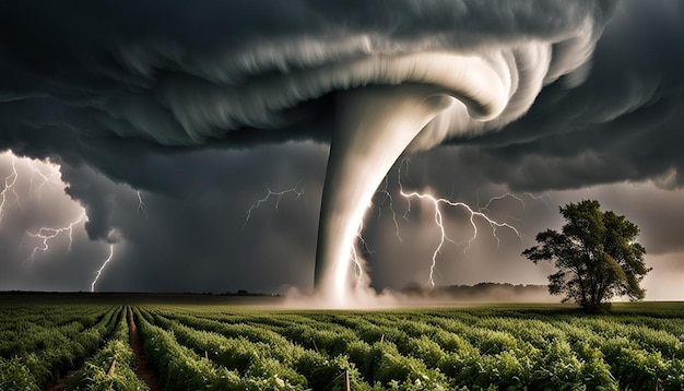 Tornado on tranparent background