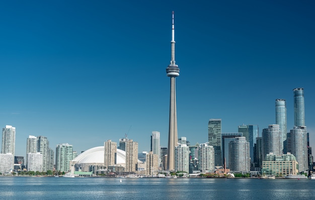 Toronto city skyline, Ontario, Canada