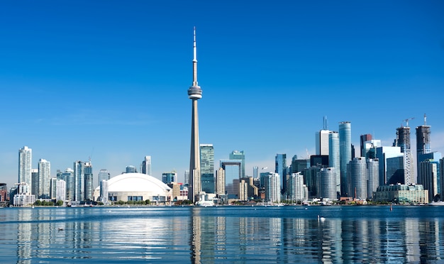 Toronto city skyline, Ontario, Canada