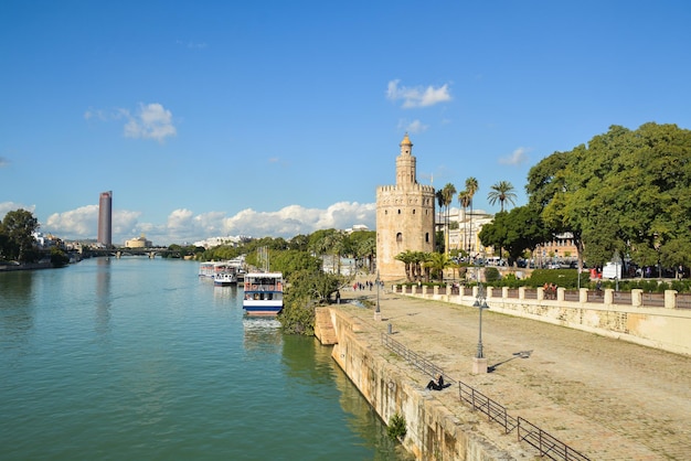 Torre del Oro in Seville Spain