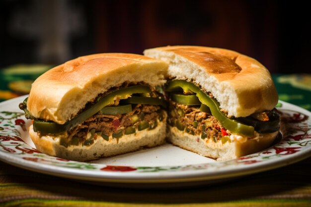 Photo tortas with tangy pickled jalapenos yummy delicious tortas food image photography