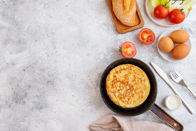 Tortilla, Spanish omelette