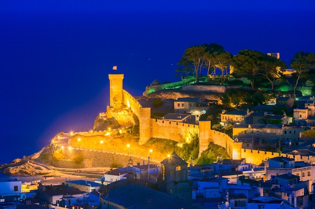 Tossa de Mar on the Costa Brava Catalunya Spain